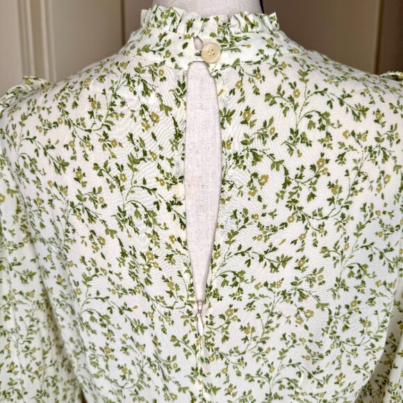 Reformation Hallie Ivy Maxi Dress - Size 8 - Picture 7 of 14